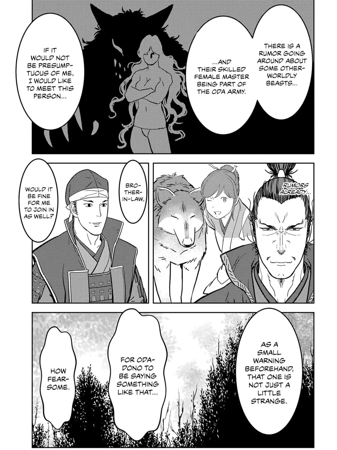 Sengoku Komachi Kuroutan: Noukou Giga Chapter 24 page 18 - 