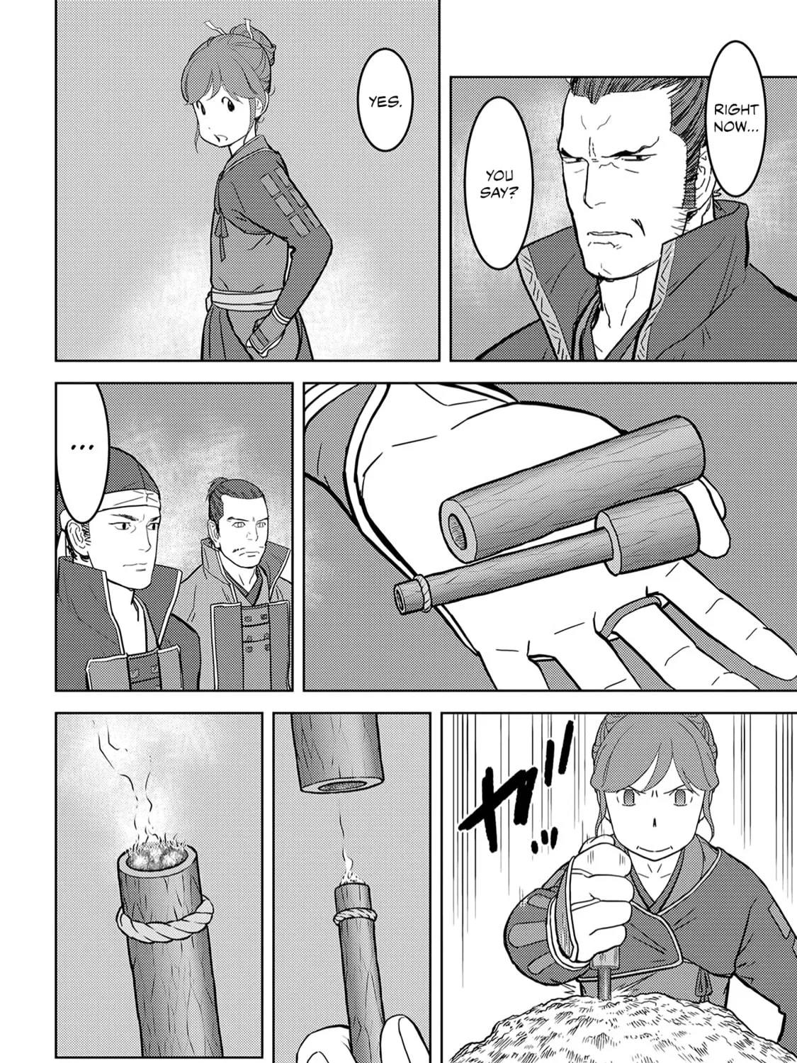Sengoku Komachi Kuroutan: Noukou Giga Chapter 24 page 36 - 
