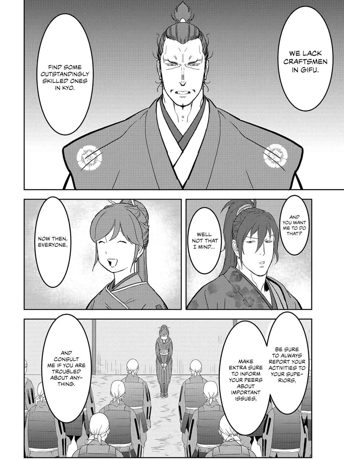 Sengoku Komachi Kuroutan: Noukou Giga Chapter 26 page 28 - 