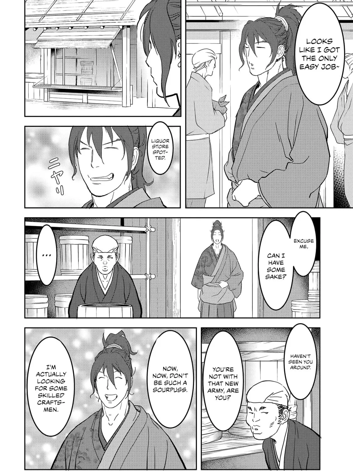 Sengoku Komachi Kuroutan: Noukou Giga Chapter 26 page 36 - 