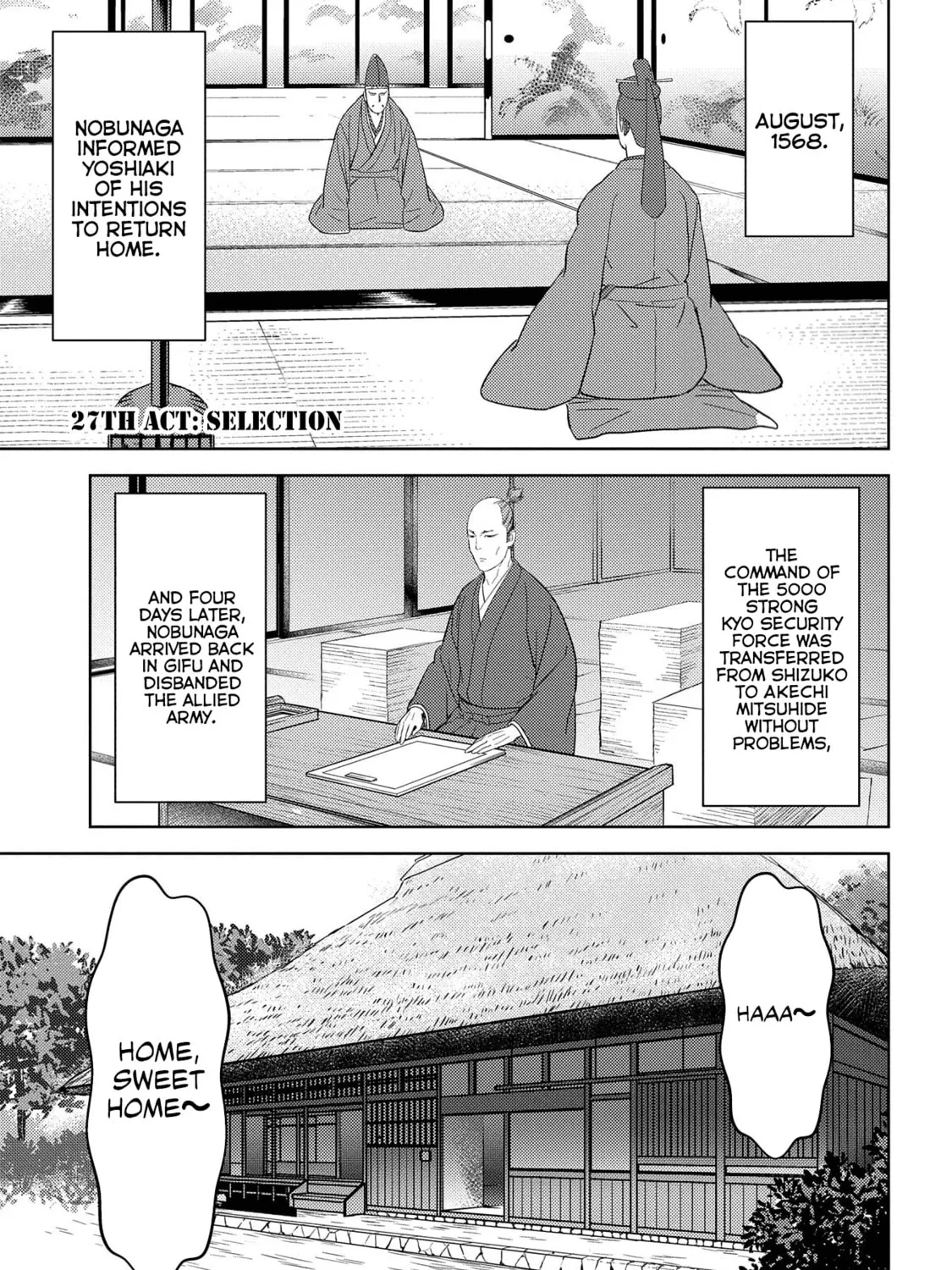Sengoku Komachi Kuroutan: Noukou Giga Chapter 27 page 2 - 