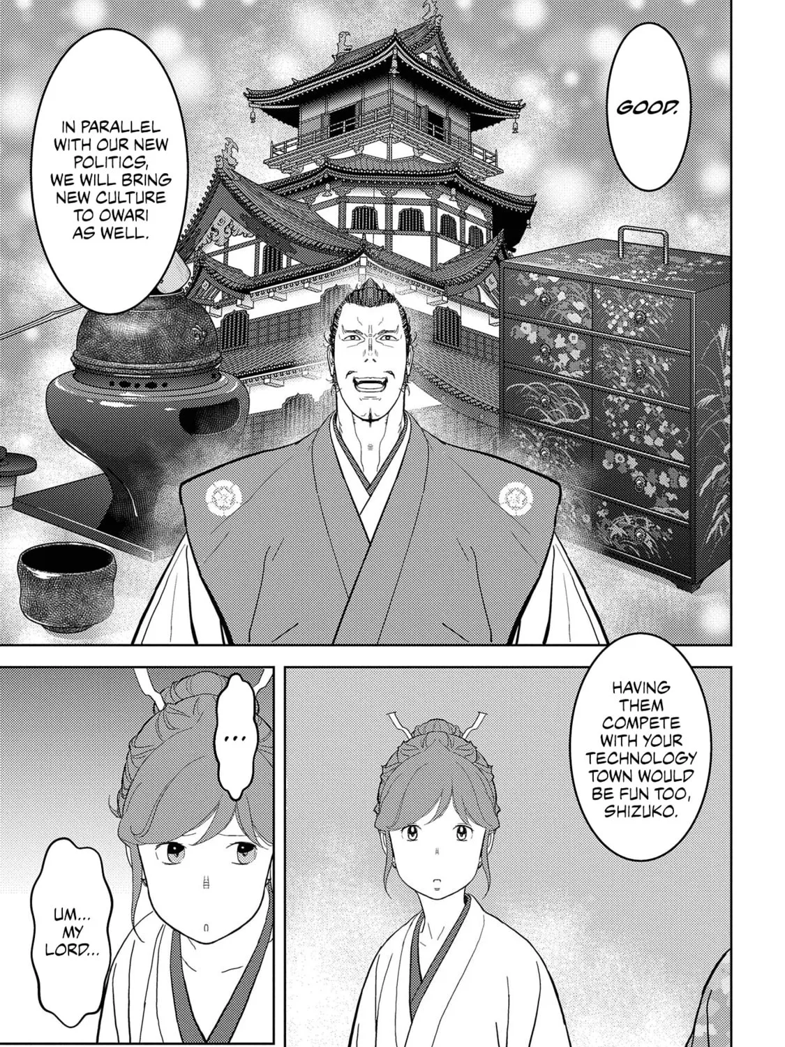 Sengoku Komachi Kuroutan: Noukou Giga Chapter 27 page 26 - 