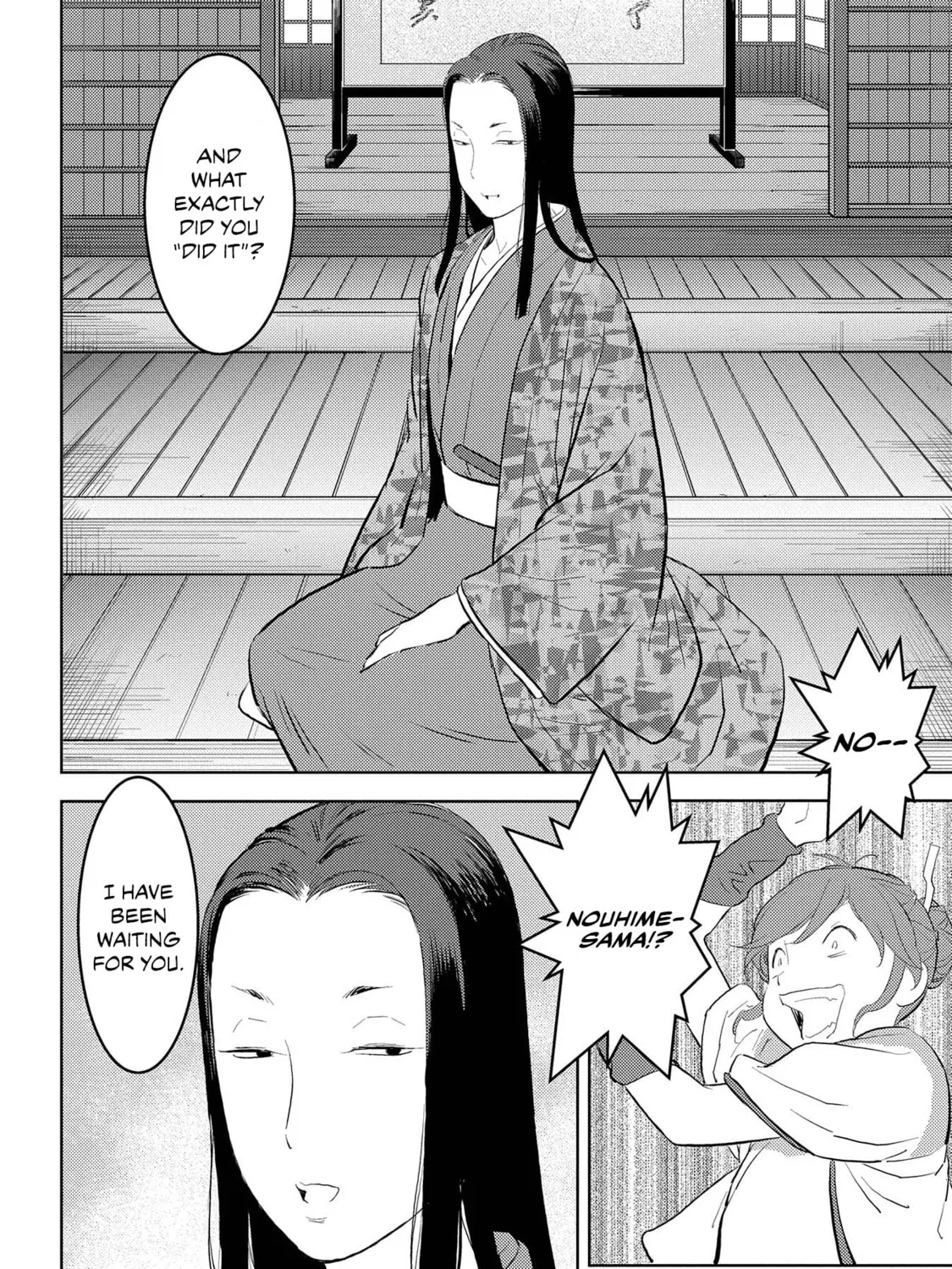 Sengoku Komachi Kuroutan: Noukou Giga Chapter 28 page 30 - 