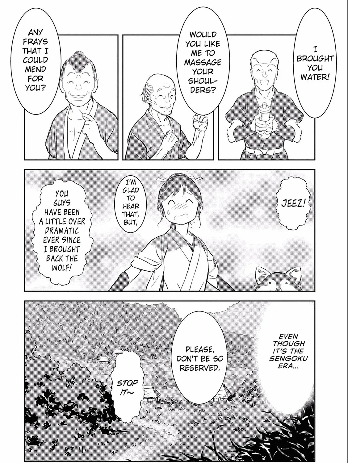 Sengoku Komachi Kuroutan: Noukou Giga Chapter 3 page 72 - 