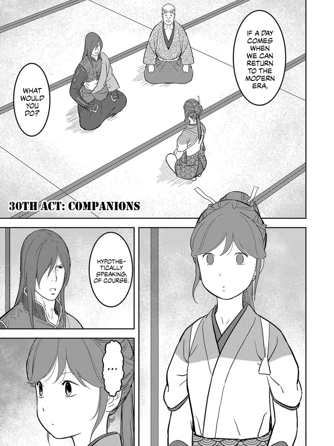 Sengoku Komachi Kuroutan: Noukou Giga Chapter 30 page 2 - 