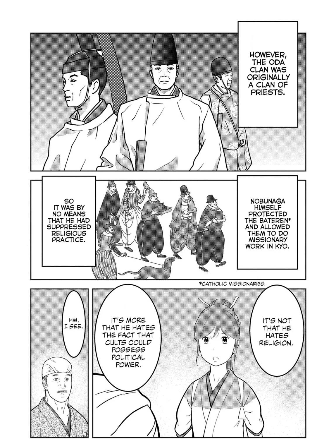 Sengoku Komachi Kuroutan: Noukou Giga Chapter 30 page 32 - 