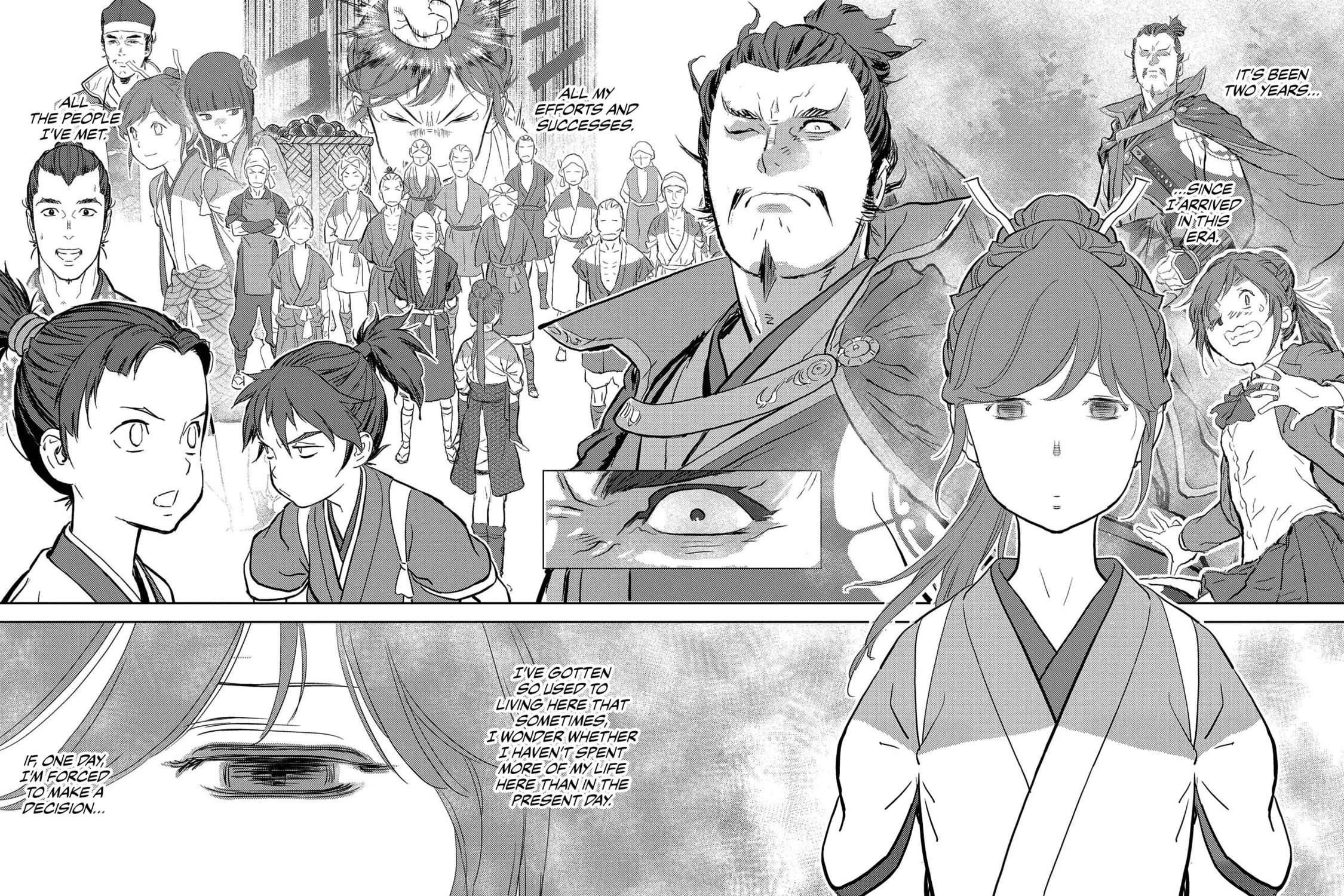 Sengoku Komachi Kuroutan: Noukou Giga Chapter 30 page 8 - 