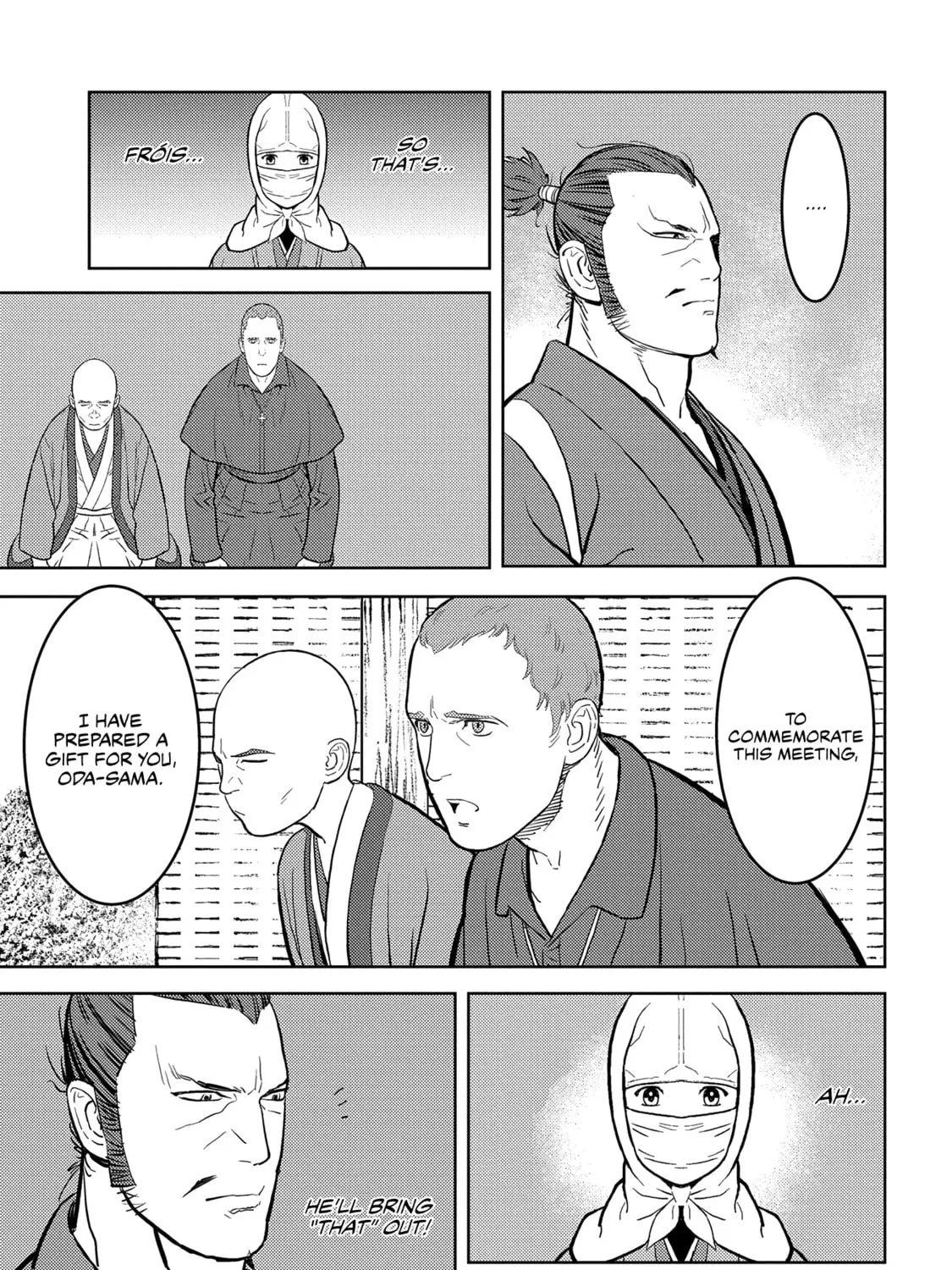 Sengoku Komachi Kuroutan: Noukou Giga Chapter 32 page 14 - 