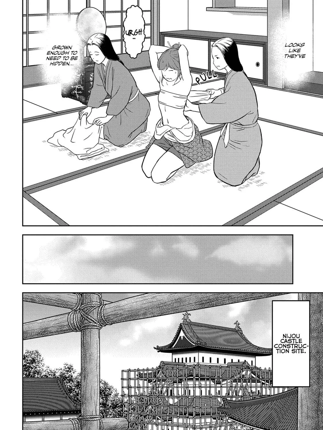 Sengoku Komachi Kuroutan: Noukou Giga Chapter 32 page 4 - 
