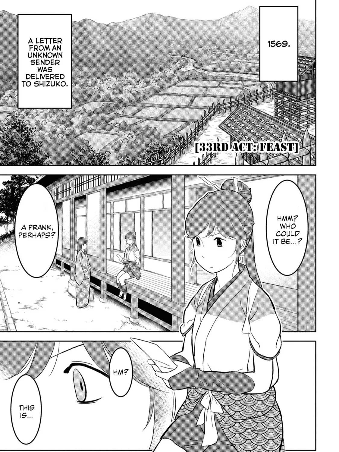 Sengoku Komachi Kuroutan: Noukou Giga Chapter 33 page 2 - 