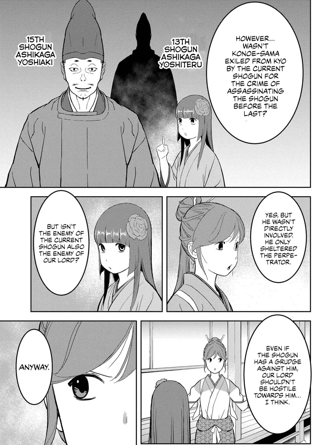 Sengoku Komachi Kuroutan: Noukou Giga Chapter 33 page 14 - 