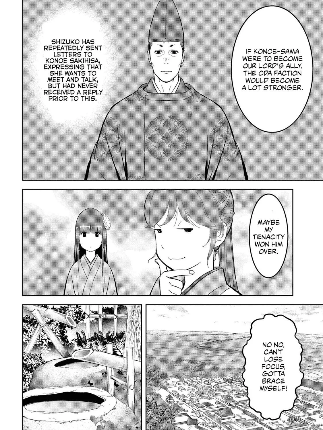 Sengoku Komachi Kuroutan: Noukou Giga Chapter 33 page 16 - 