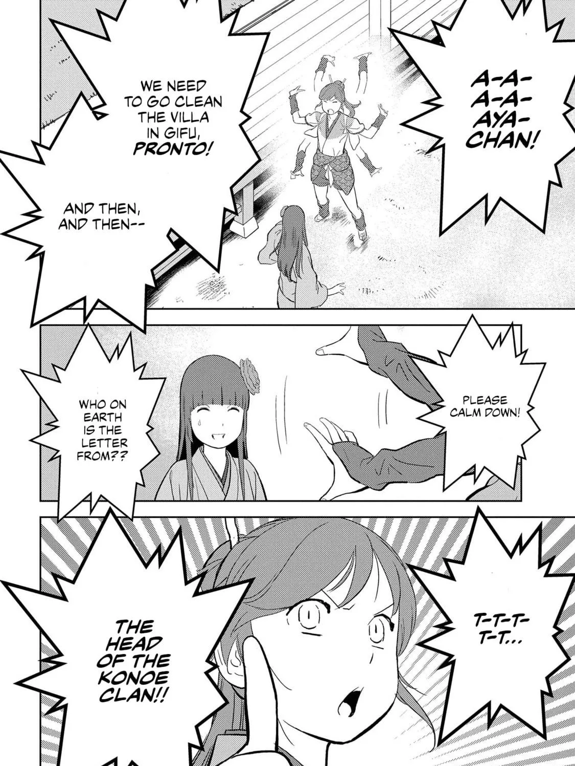 Sengoku Komachi Kuroutan: Noukou Giga Chapter 33 page 8 - 