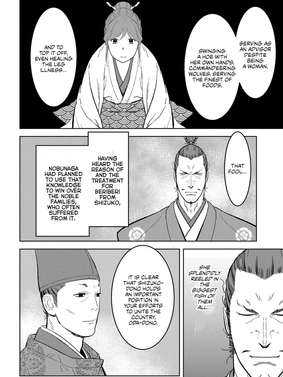 Sengoku Komachi Kuroutan: Noukou Giga Chapter 34 page 40 - 