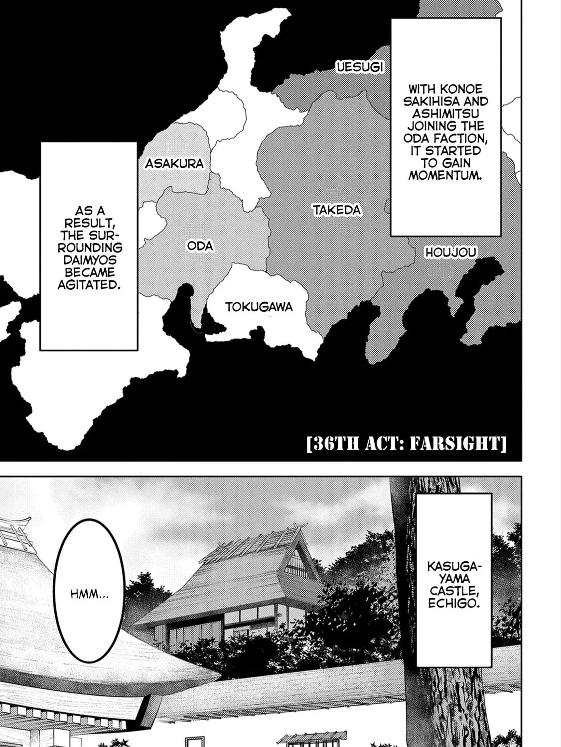 Sengoku Komachi Kuroutan: Noukou Giga Chapter 36 page 12 - 
