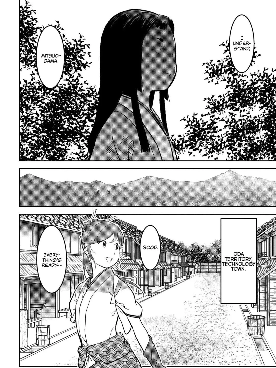 Sengoku Komachi Kuroutan: Noukou Giga Chapter 37 page 4 - 