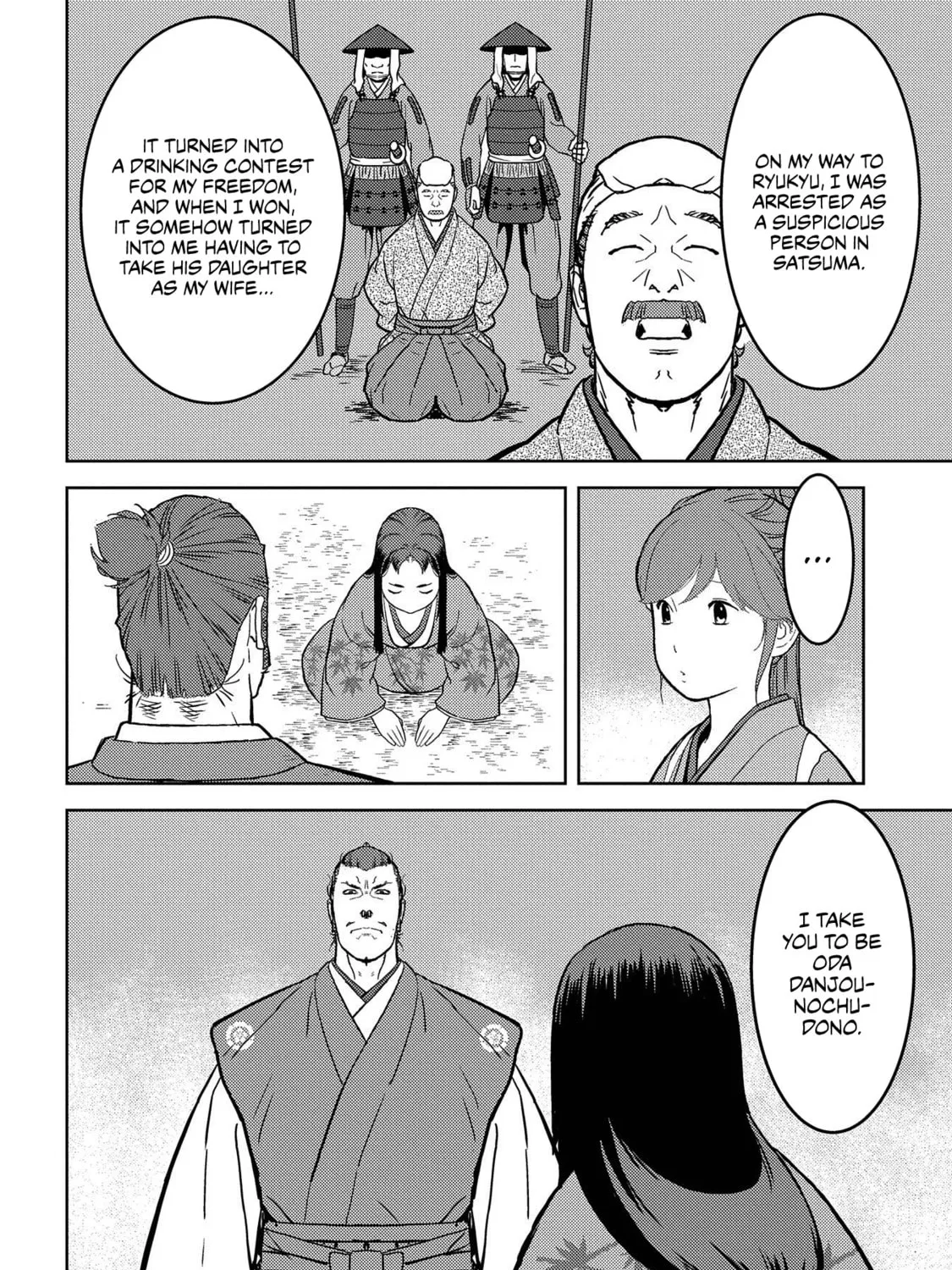 Sengoku Komachi Kuroutan: Noukou Giga Chapter 37 page 36 - 