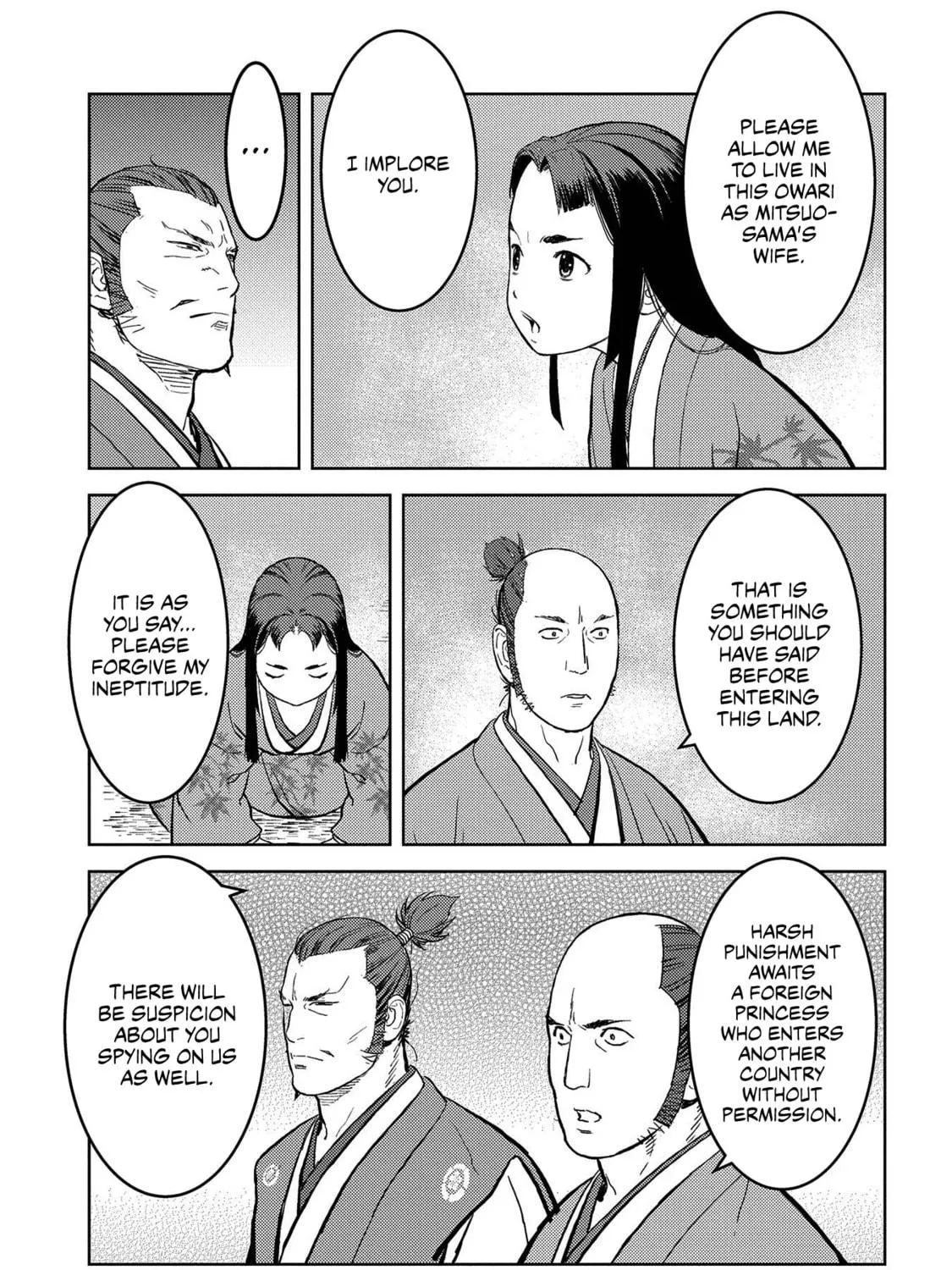 Sengoku Komachi Kuroutan: Noukou Giga Chapter 37 page 38 - 