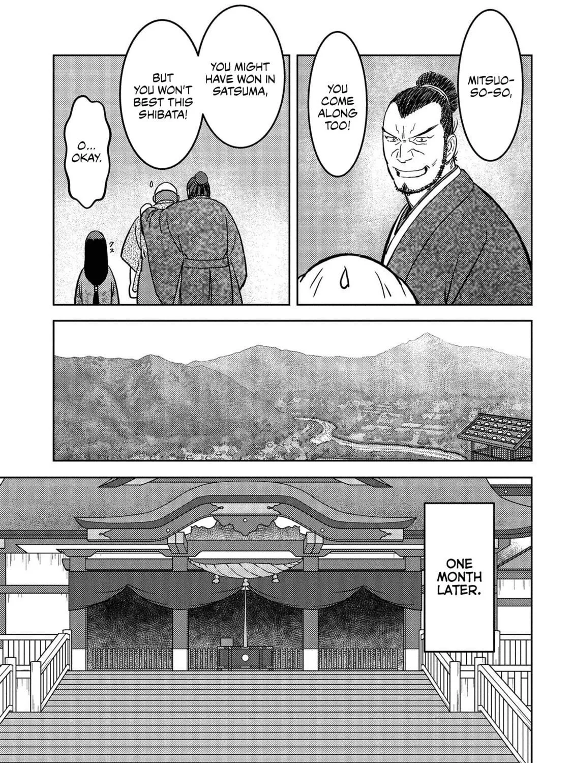 Sengoku Komachi Kuroutan: Noukou Giga Chapter 37 page 46 - 