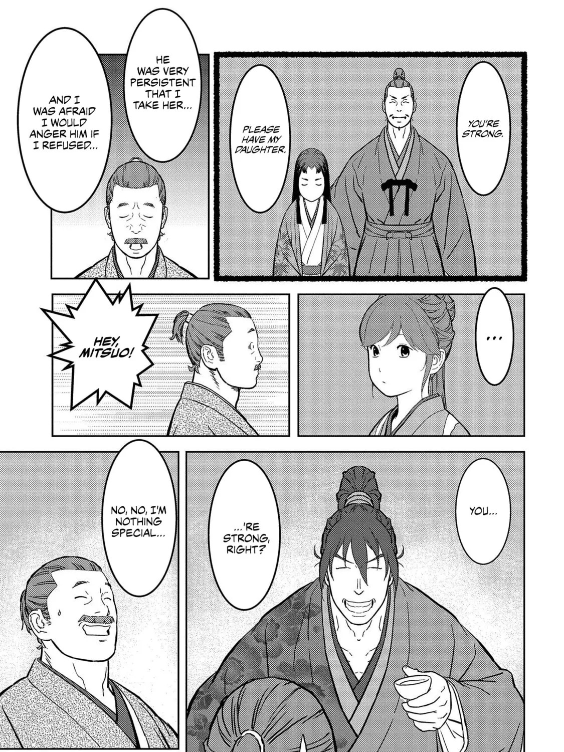 Sengoku Komachi Kuroutan: Noukou Giga Chapter 37 page 54 - 