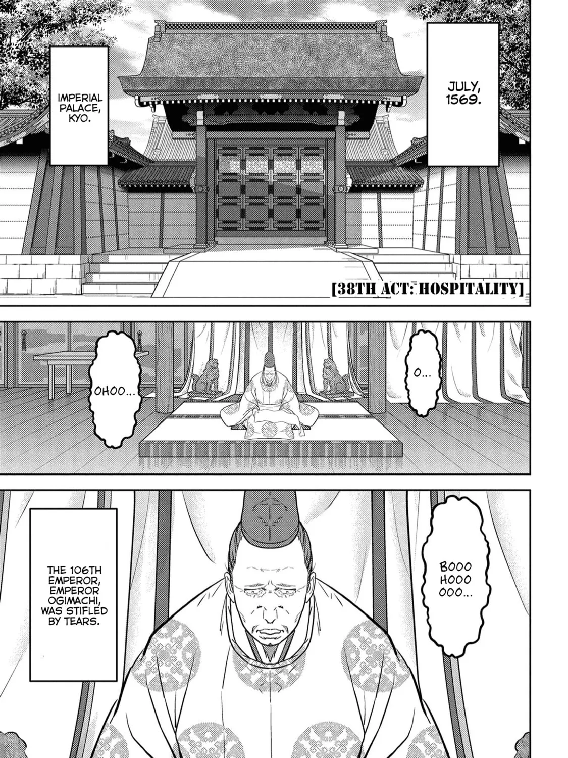 Sengoku Komachi Kuroutan: Noukou Giga Chapter 38 page 2 - 