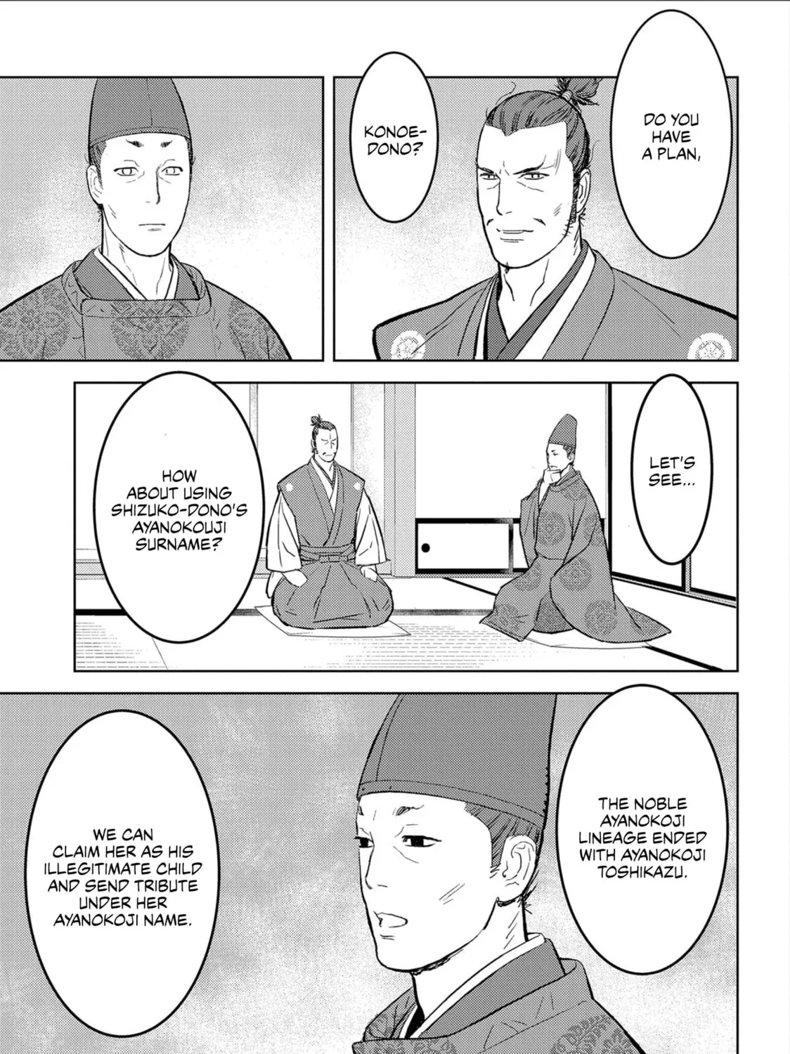 Sengoku Komachi Kuroutan: Noukou Giga Chapter 38 page 6 - 