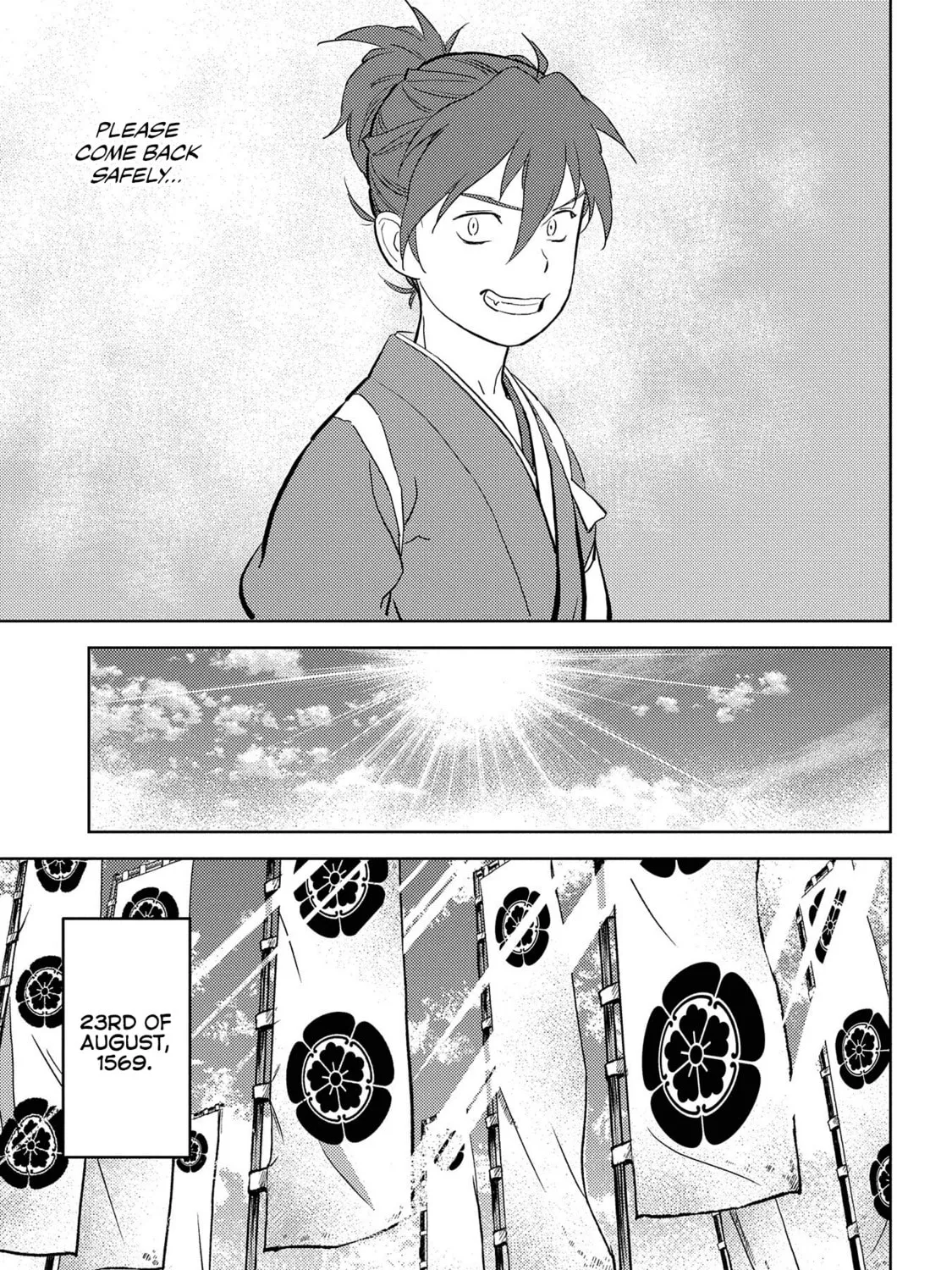 Sengoku Komachi Kuroutan: Noukou Giga Chapter 39 page 14 - 