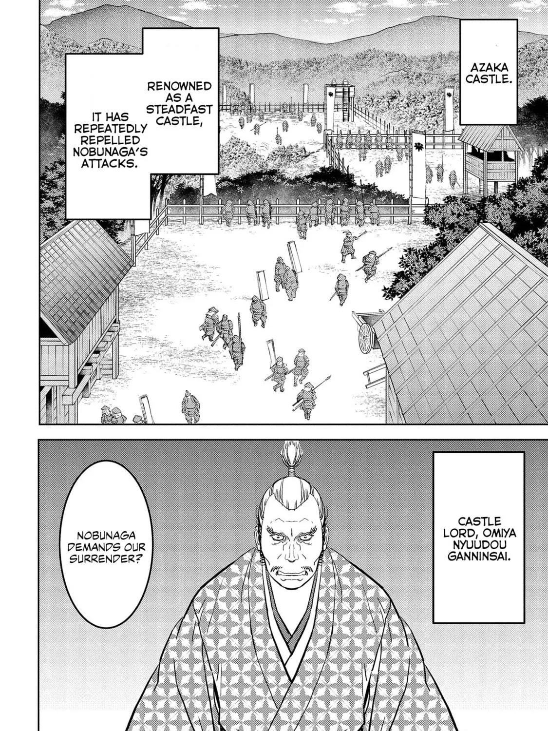 Sengoku Komachi Kuroutan: Noukou Giga Chapter 39 page 18 - 