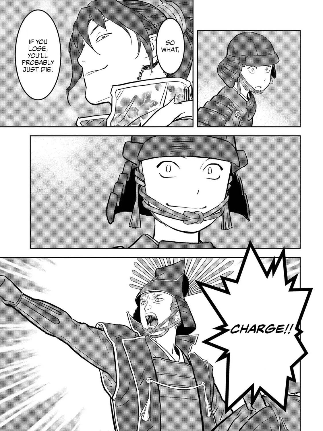 Sengoku Komachi Kuroutan: Noukou Giga Chapter 39 page 28 - 