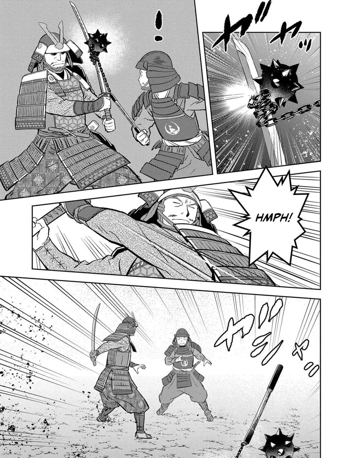 Sengoku Komachi Kuroutan: Noukou Giga Chapter 39 page 44 - 