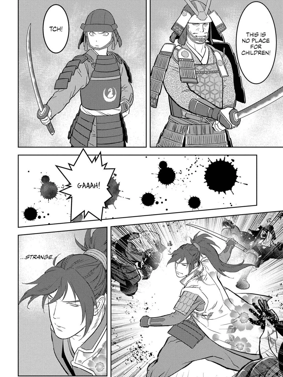 Sengoku Komachi Kuroutan: Noukou Giga Chapter 39 page 46 - 
