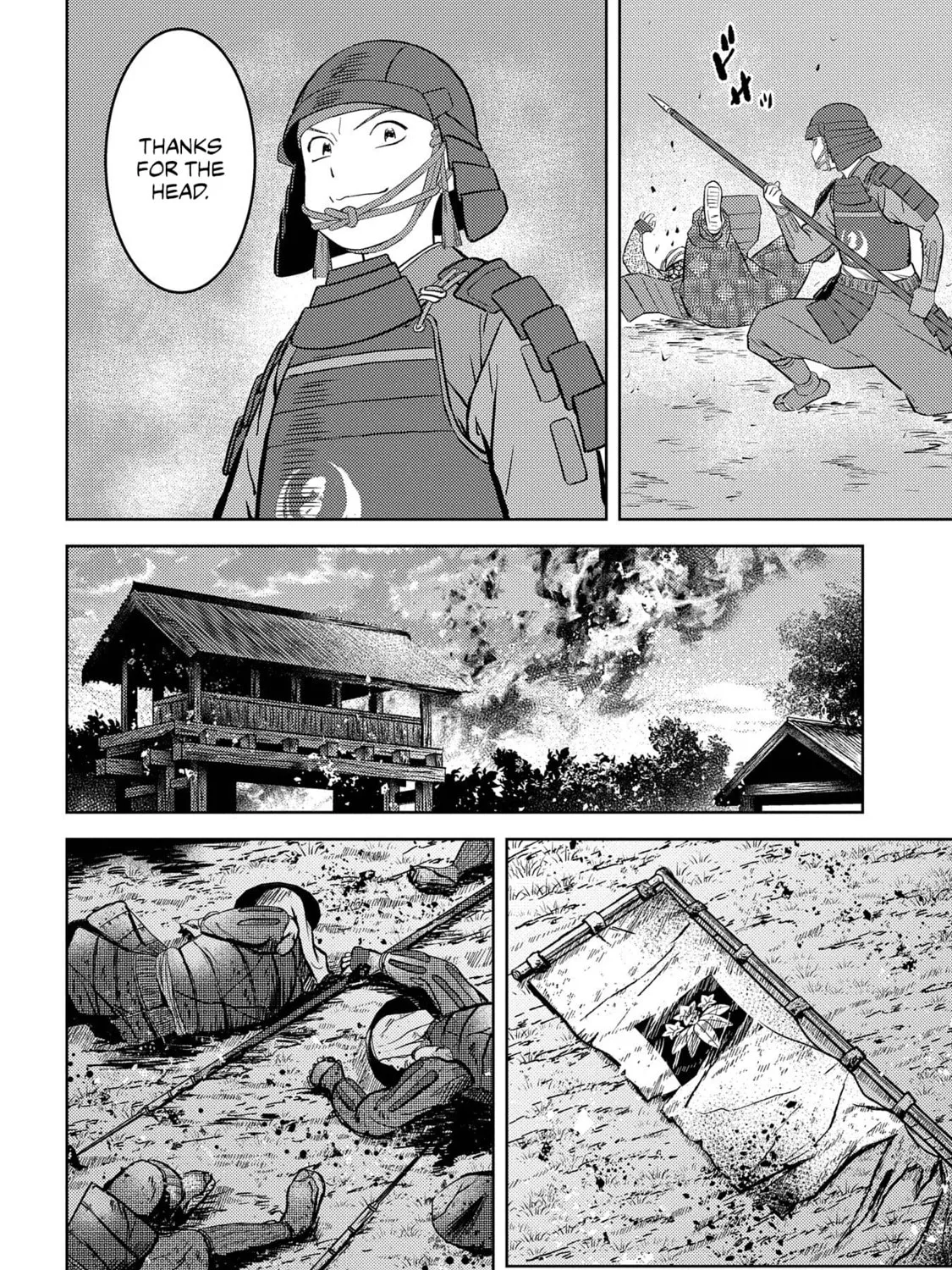 Sengoku Komachi Kuroutan: Noukou Giga Chapter 39 page 54 - 