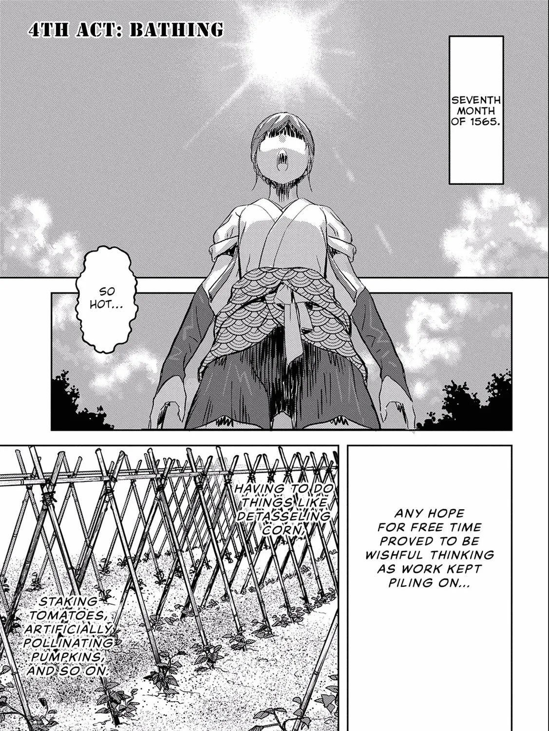 Sengoku Komachi Kuroutan: Noukou Giga Chapter 4 page 2 - 