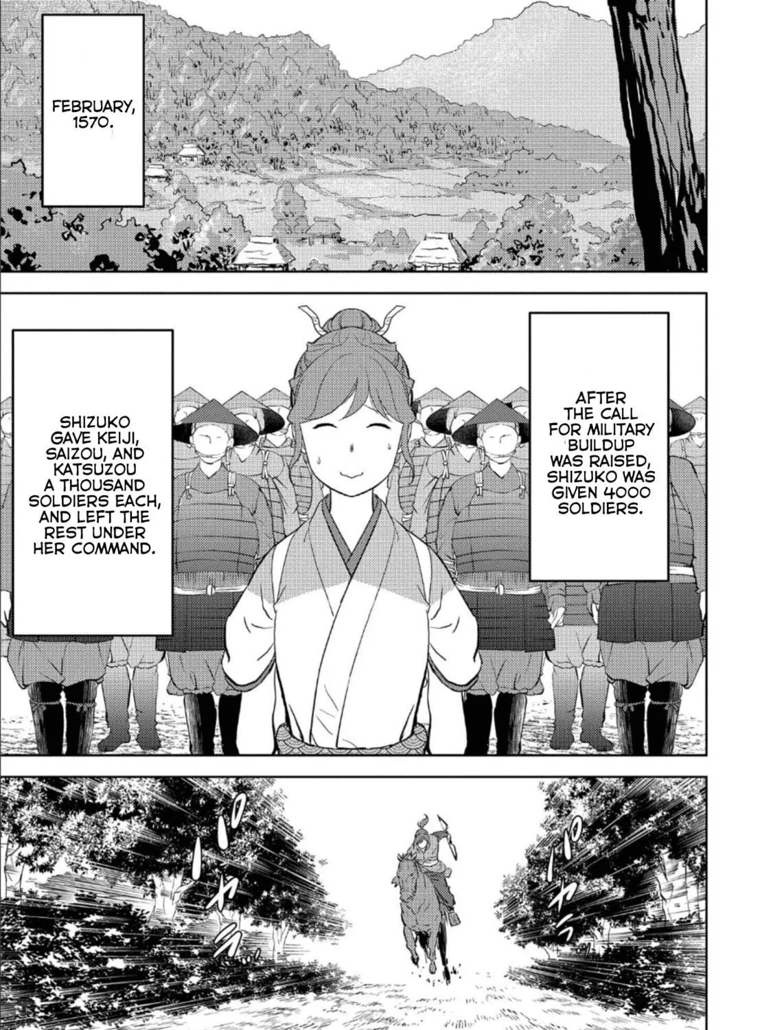 Sengoku Komachi Kuroutan: Noukou Giga Chapter 41 page 52 - 