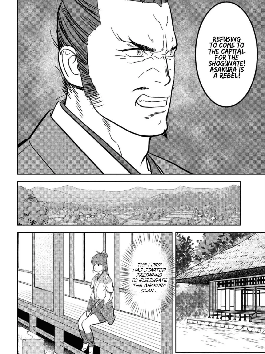 Sengoku Komachi Kuroutan: Noukou Giga Chapter 42 page 16 - 