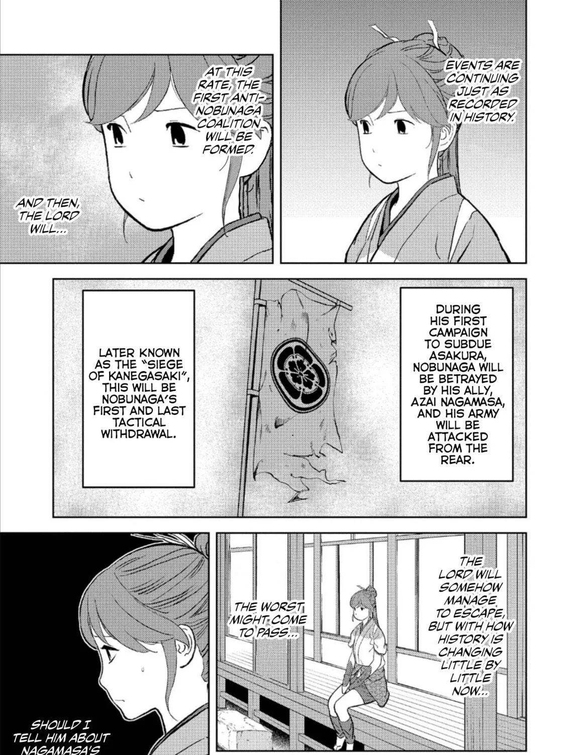 Sengoku Komachi Kuroutan: Noukou Giga Chapter 42 page 18 - 