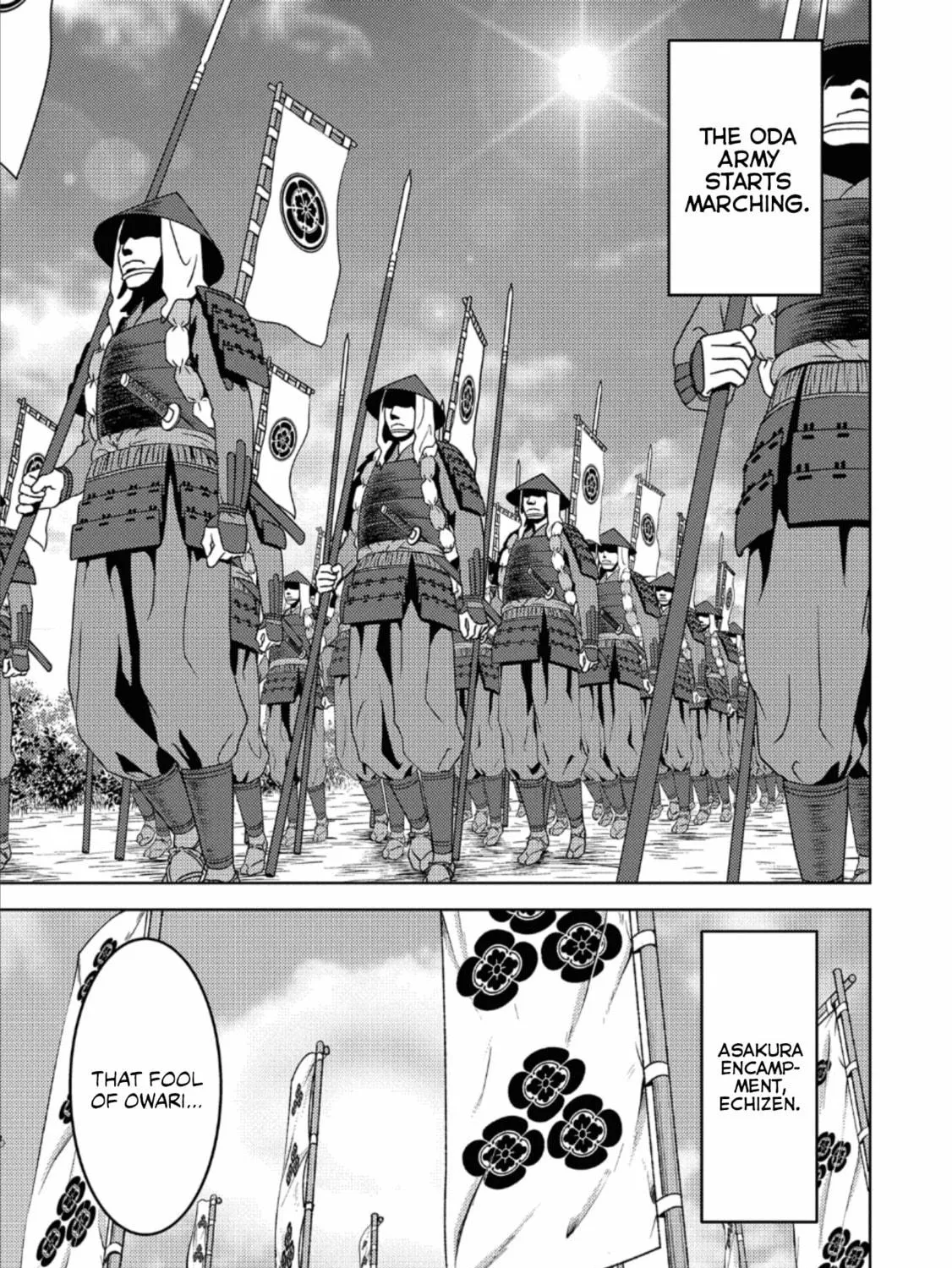 Sengoku Komachi Kuroutan: Noukou Giga Chapter 42 page 22 - 