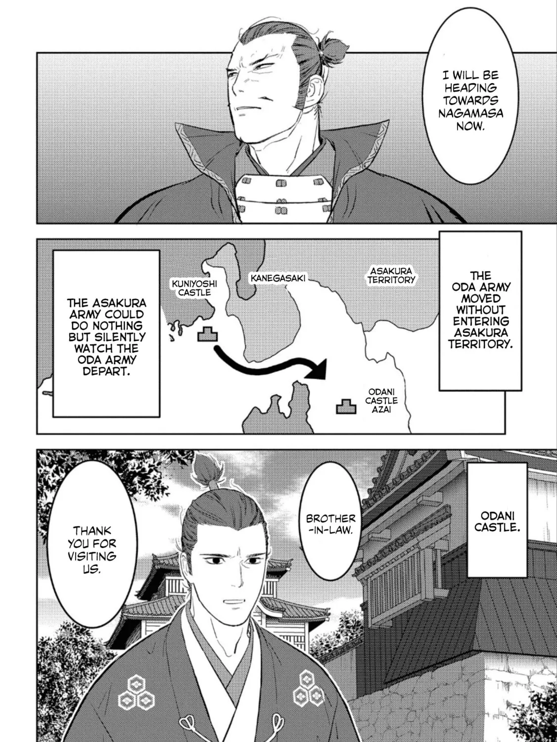 Sengoku Komachi Kuroutan: Noukou Giga Chapter 42 page 44 - 