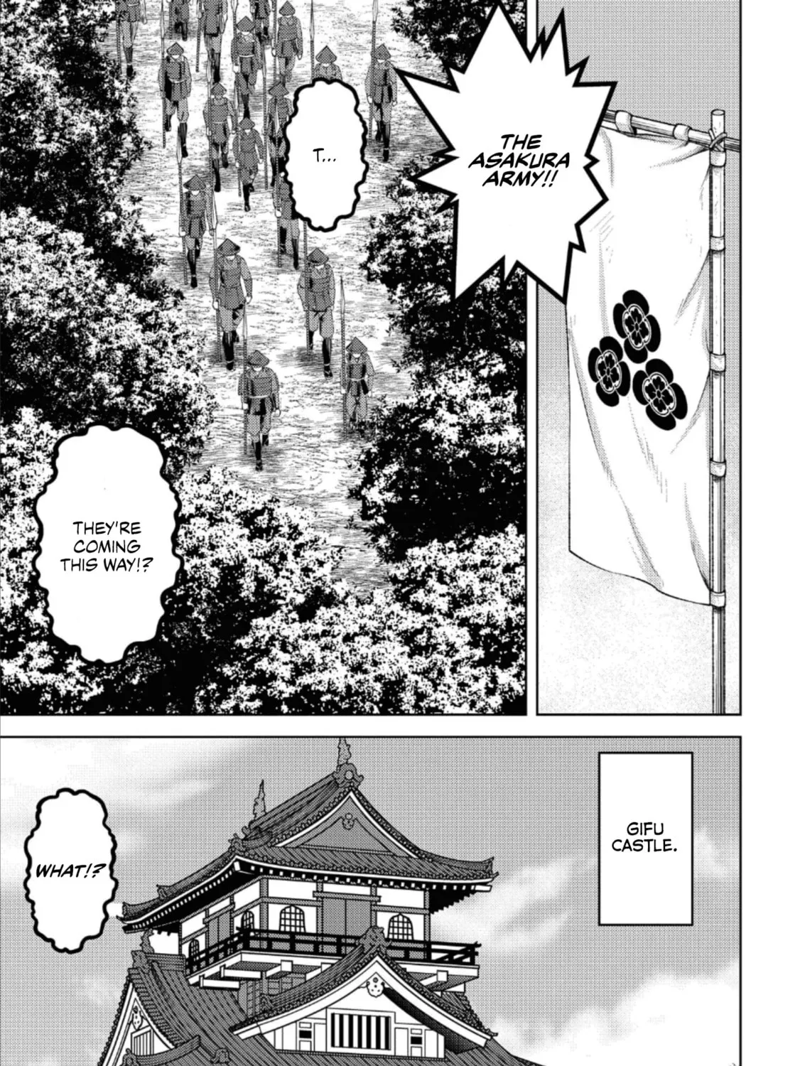 Sengoku Komachi Kuroutan: Noukou Giga Chapter 43 page 14 - 