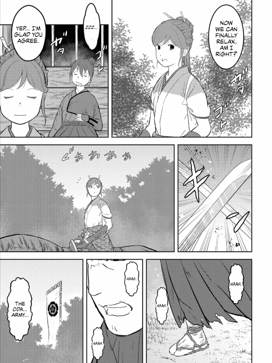 Sengoku Komachi Kuroutan: Noukou Giga Chapter 43 page 26 - 