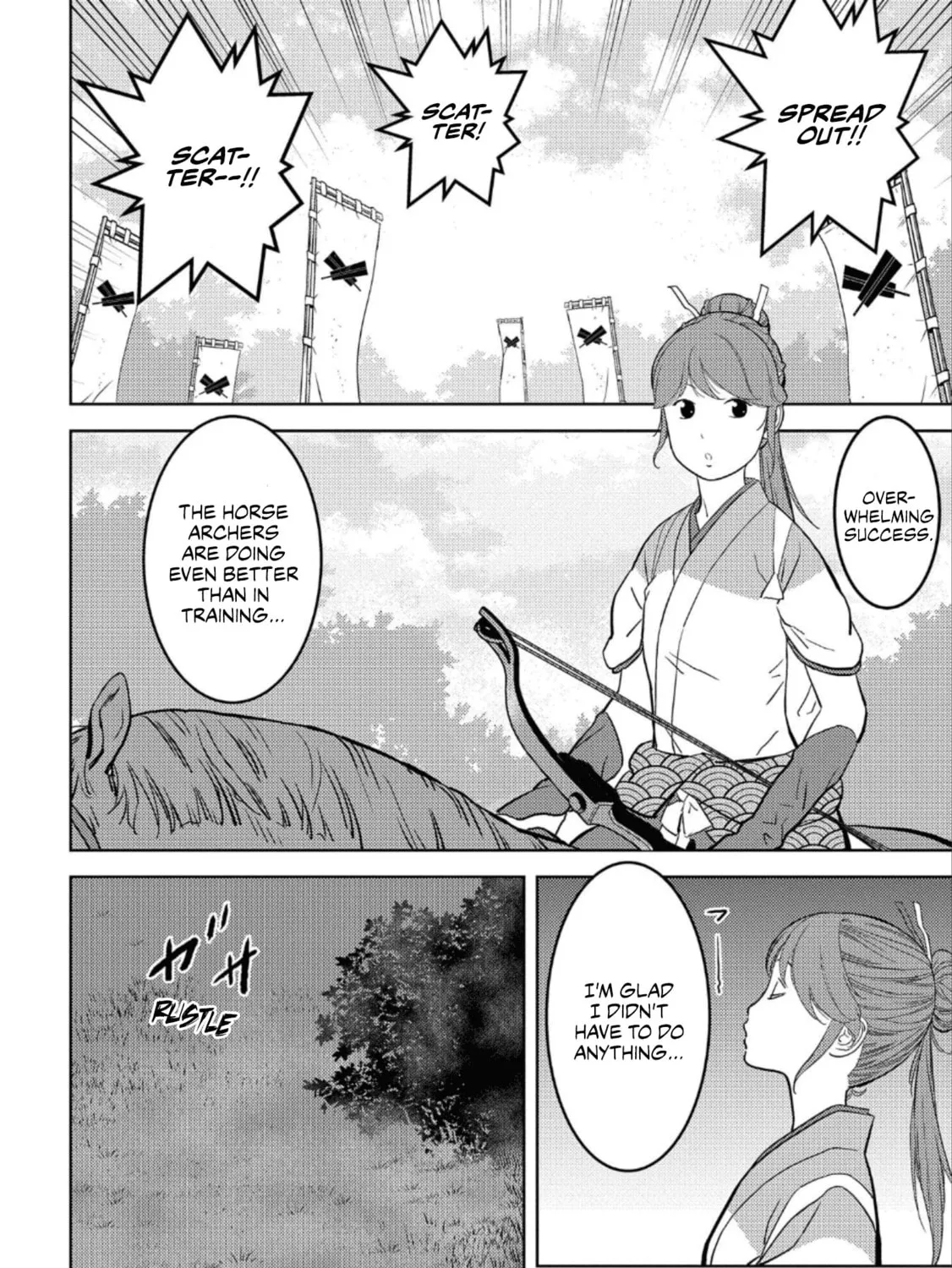 Sengoku Komachi Kuroutan: Noukou Giga Chapter 43 page 44 - 