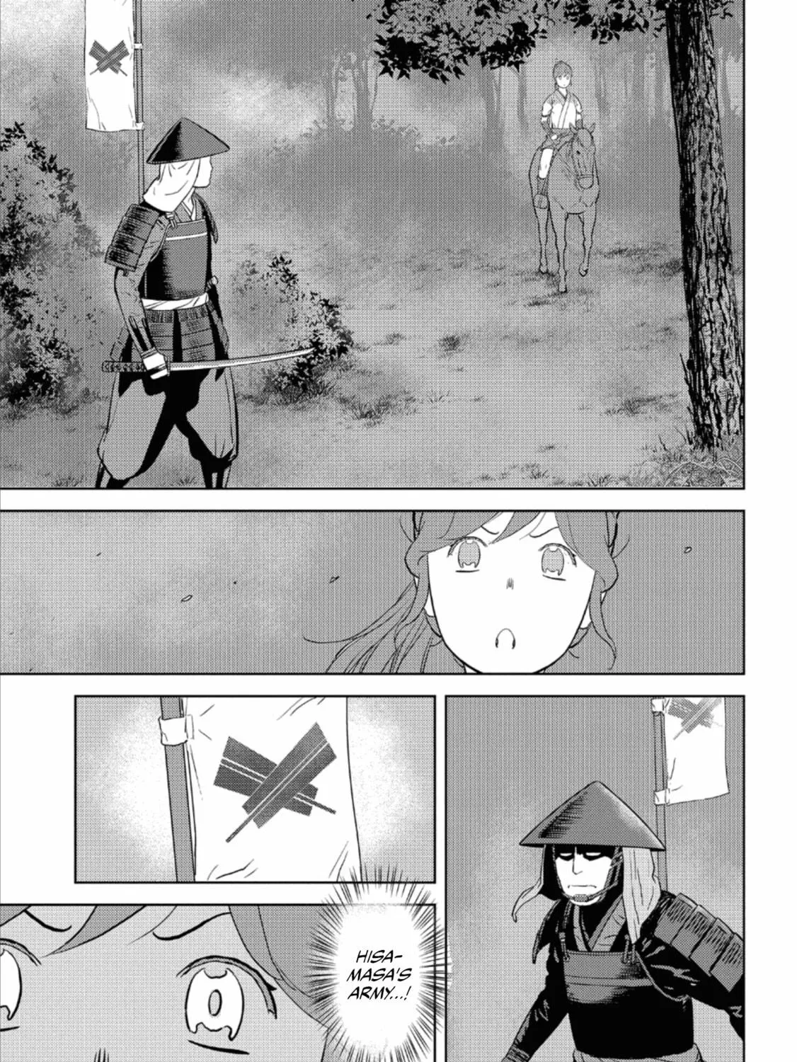 Sengoku Komachi Kuroutan: Noukou Giga Chapter 43 page 46 - 