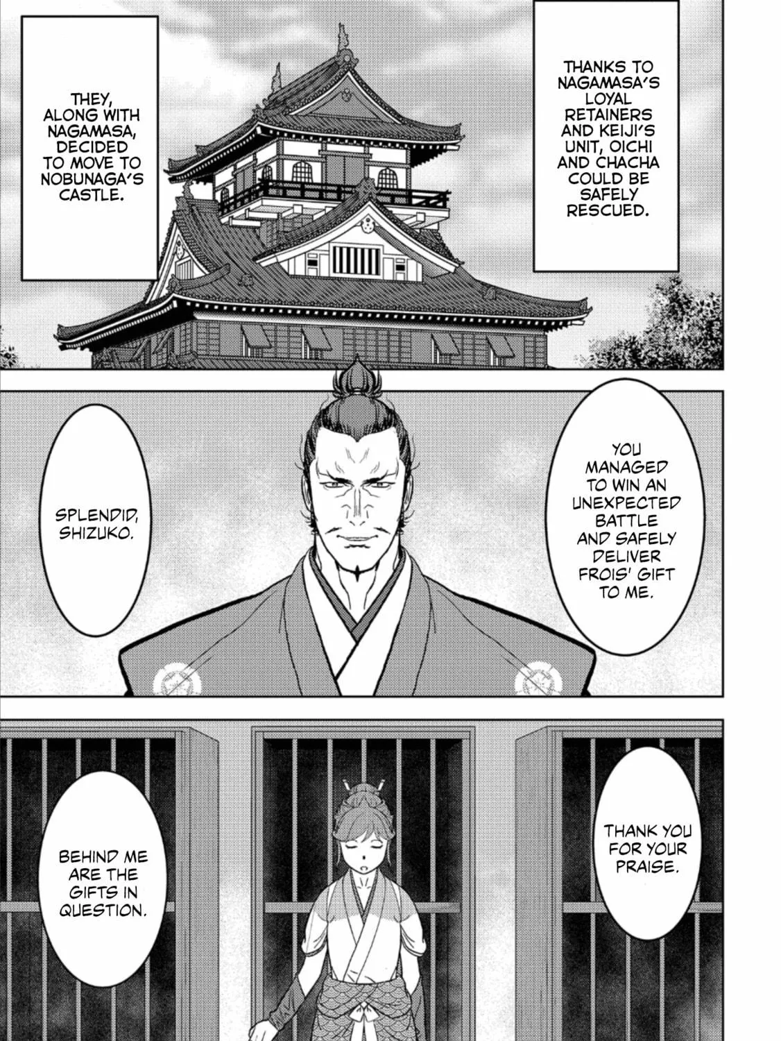 Sengoku Komachi Kuroutan: Noukou Giga Chapter 43 page 58 - 
