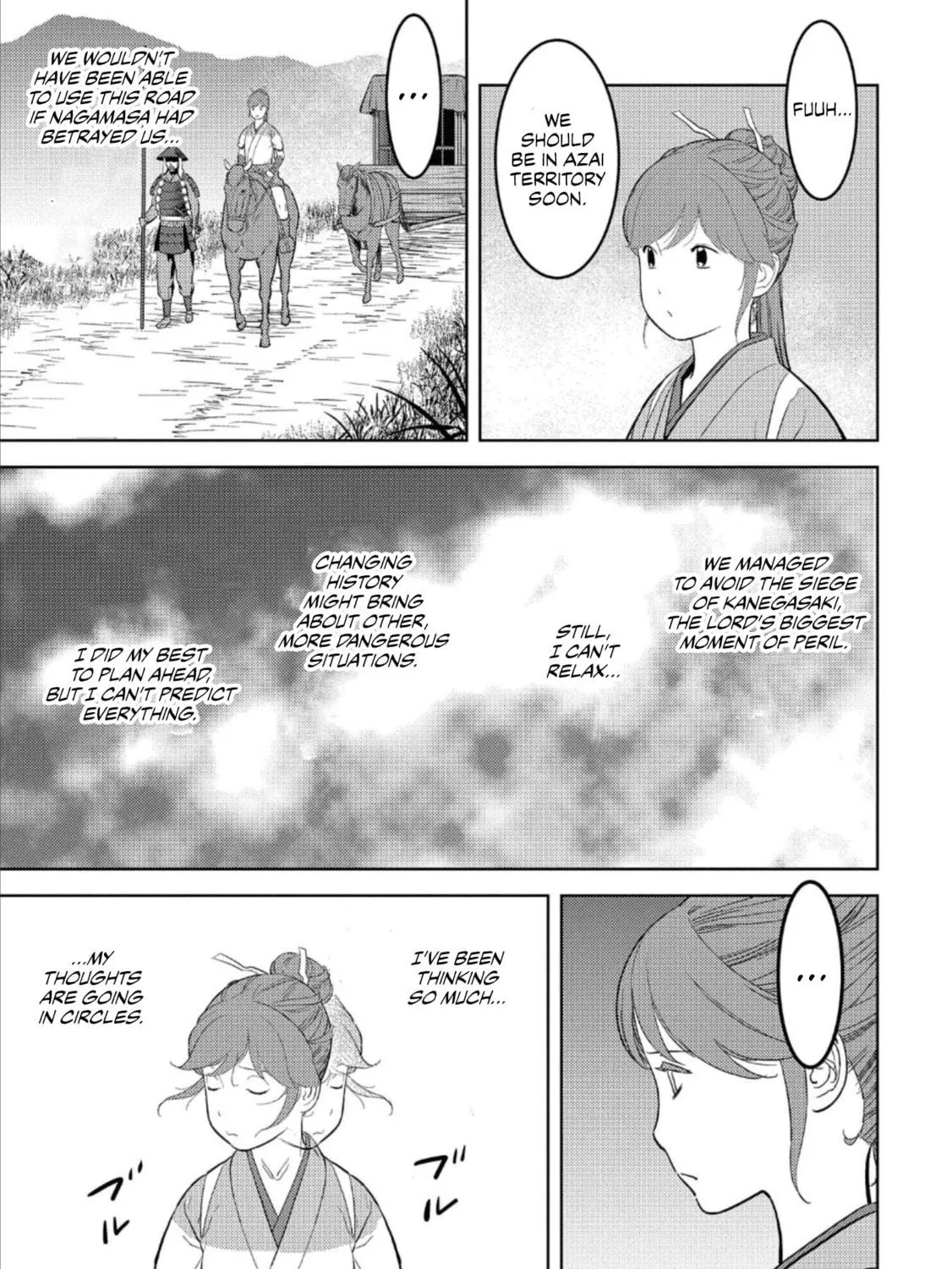 Sengoku Komachi Kuroutan: Noukou Giga Chapter 43 page 10 - 
