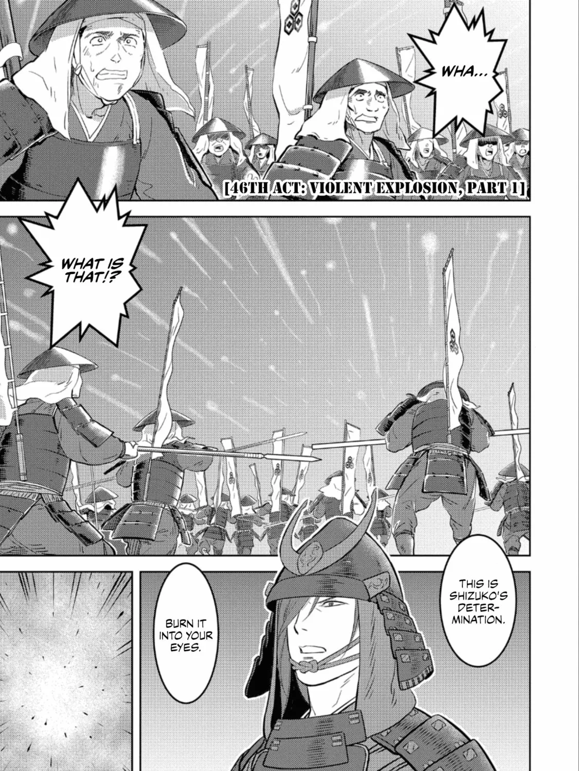 Sengoku Komachi Kuroutan: Noukou Giga Chapter 46 page 12 - 