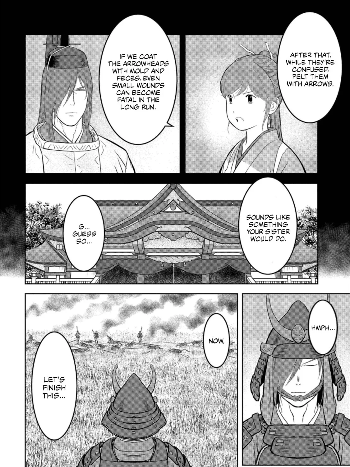 Sengoku Komachi Kuroutan: Noukou Giga Chapter 46 page 30 - 