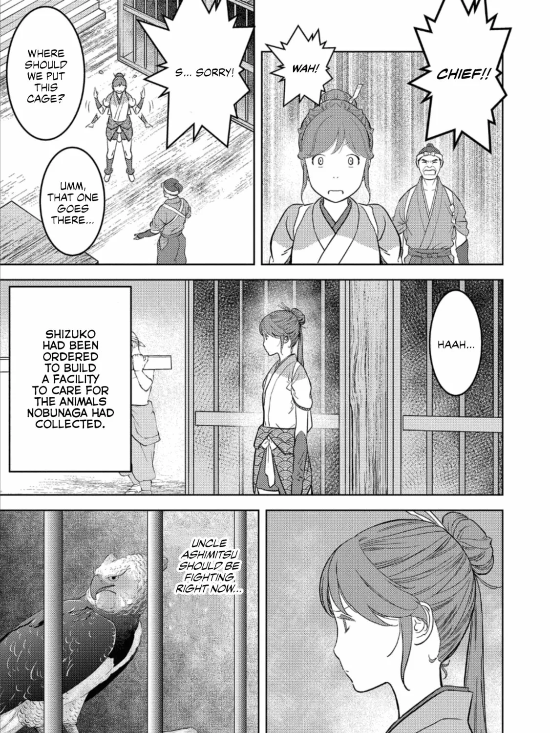 Sengoku Komachi Kuroutan: Noukou Giga Chapter 46 page 36 - 