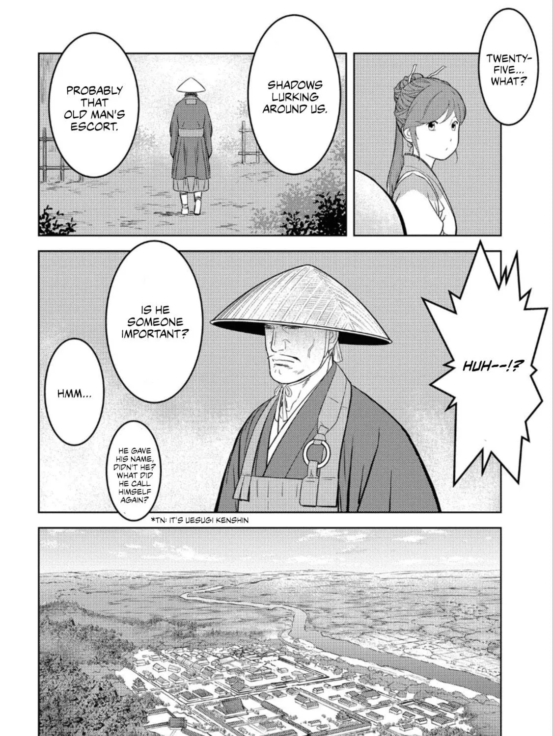 Sengoku Komachi Kuroutan: Noukou Giga Chapter 47 page 16 - 