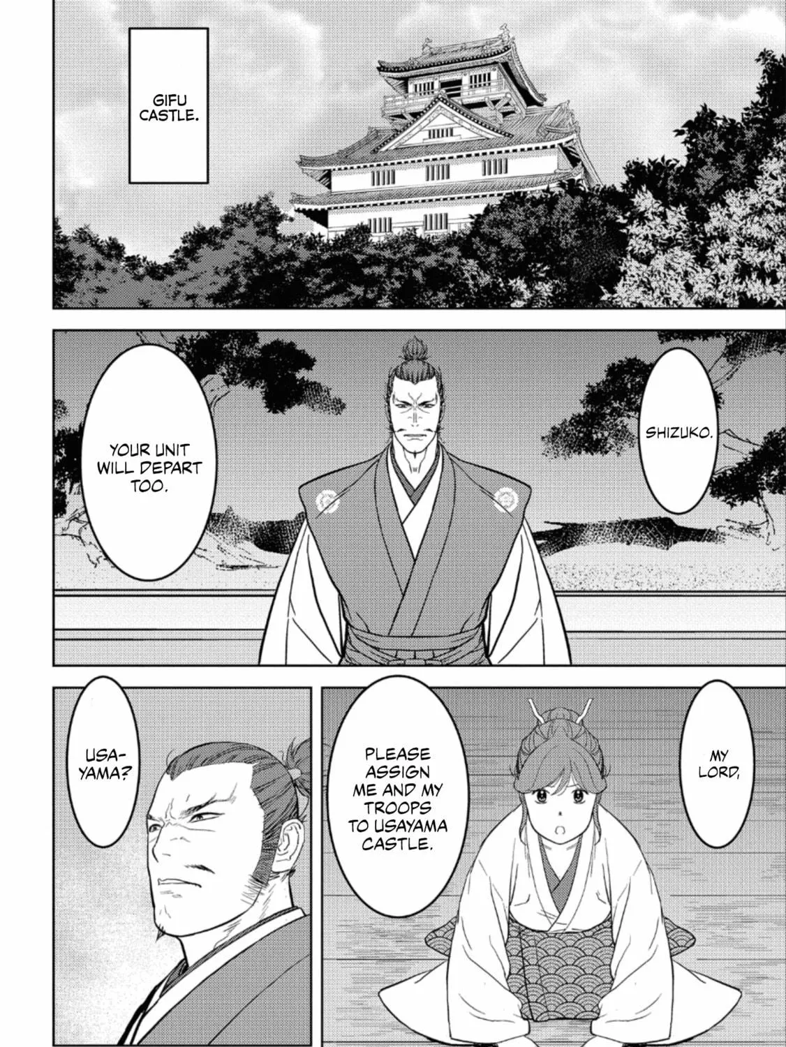 Sengoku Komachi Kuroutan: Noukou Giga Chapter 47 page 28 - 