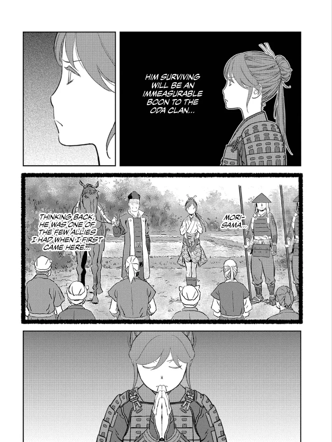 Sengoku Komachi Kuroutan: Noukou Giga Chapter 47 page 36 - 